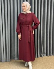 bordo 26k 2005 nuss elbise