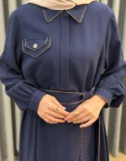 lacivert 26k 2005 nuss elbise 5