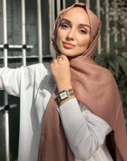 taba 241-3002 imannoor zincir kare pamuk ipek şal 3