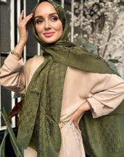 haki 251-3029 imannoor dama logo shiny jakar şal 3