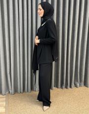 siyah 91003 senna minze abiye set takım 2