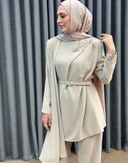 bej 91003 senna minze abiye set takım 3