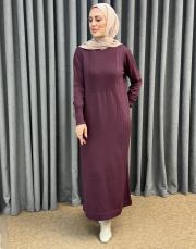 bordo 26k 509 nuss elbise