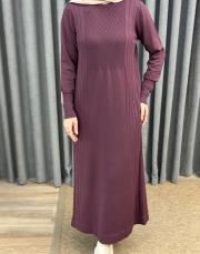 bordo 26k 509 nuss elbise 3