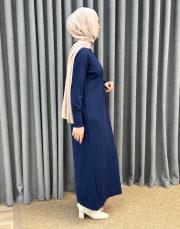 lacivert 26k 509 nuss elbise 4