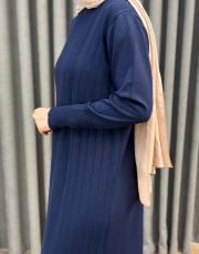 lacivert 26k 509 nuss elbise 6