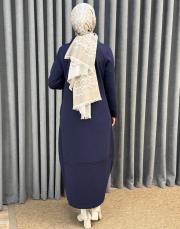 lacivert 251310 micca elbise 6