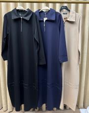 lacivert 251310 micca elbise 7