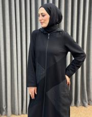 siyah 251880 micca örme tafta spor ferace 3