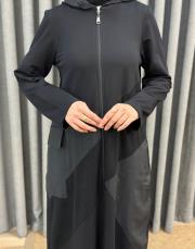 siyah 251880 micca örme tafta spor ferace 5