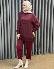 bordo sz 5601 sentez pantolon 3