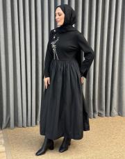 siyah 25kc 4902 missemramiss elbise