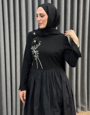 siyah 25kc 4902 missemramiss elbise 3