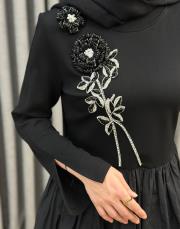 siyah 25kc 4902 missemramiss elbise 5