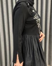 siyah 25kc 4902 missemramiss elbise 6