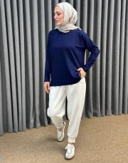 lacivert 25kc 4973 missemramiss bluz 2