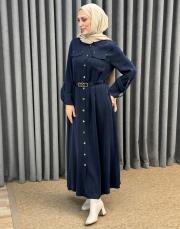 lacivert 26k 2002 nuss elbise