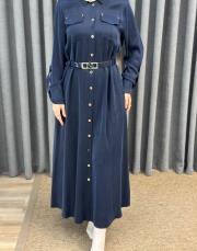 lacivert 26k 2002 nuss elbise 4