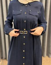 lacivert 26k 2002 nuss elbise 5