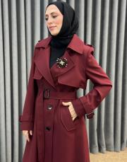 bordo 5019 missemramiss trençkot 2