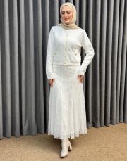 ekru 4918 missemramiss dantel etek 3