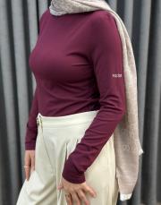 bordo 4876 missemramiss kolu taşlı rayon bady 2