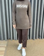 kahve 5014 missemramiss triko kazak 6