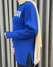 lacivert 5014 missemramiss triko kazak 5