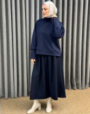 lacivert 4872 missemramiss scuba bluz 2