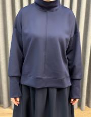 lacivert 4872 missemramiss scuba bluz 3