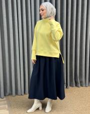 sarı 4872 missemramiss scuba bluz 2