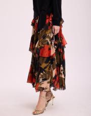 siyah turuncu 4917 missemramiss volan etek 2