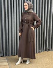 kahve 26k 2007 nuss elbise