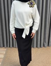 ekru 4870 missemramiss violetto fleur angora bluz 5