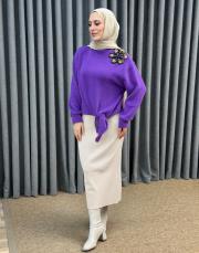 mor 4870 missemramiss violetto fleur angora bluz 2