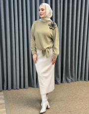 bej 4870 missemramiss violetto fleur angora bluz 2