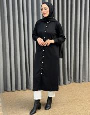 siyah 26k 512 nuss merserize hırka