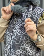 leopar 6607 aişe moda yelek 5