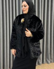 siyah 4956 missemramiss solya kürk kap