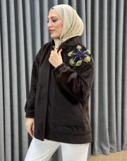 kahve 4879 missemramiss velle kaşe ceket