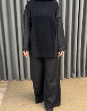 siyah gri 5015 missemramiss angora tunik 9