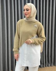 camel 5007 missemramiss angora tunik