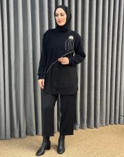 siyah 5007 missemramiss angora tunik 2