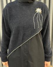 siyah 5007 missemramiss angora tunik 6