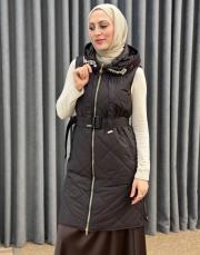 kahve 5044 missemraniss kapitone yelek 3