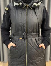 siyah 5044 missemraniss kapitone yelek 6