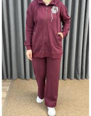 bordo 4979 missemramiss soft line takım 4