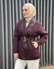 bordo 4883 missemramiss alvera ceket