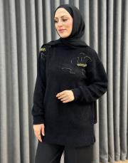 siyah 5008 missemramiss tunik