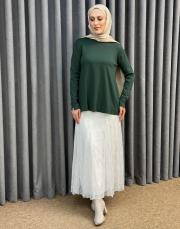 çam yeşili 26k 902 nuss triko bluz 2